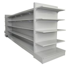 Wholesale Metal Plate Supermarket Display Racks / Departmental Store Shelf For Daily Neccessities from china suppliers
