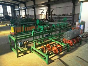 3m width single wire Fully-Automatic Chain Link Fence Machine with Factory Best Price