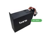 LiFePO4 Forklift Lithium Battery 24V 160AH 200Ah 300AH Long Cycle Life For