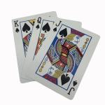 Air Cushioning Black Core Paper Playing Cards For Magicians