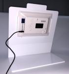Acrylic/Cardboard Counter Top Pop Display with 7 Inch Video LCD Screen TV