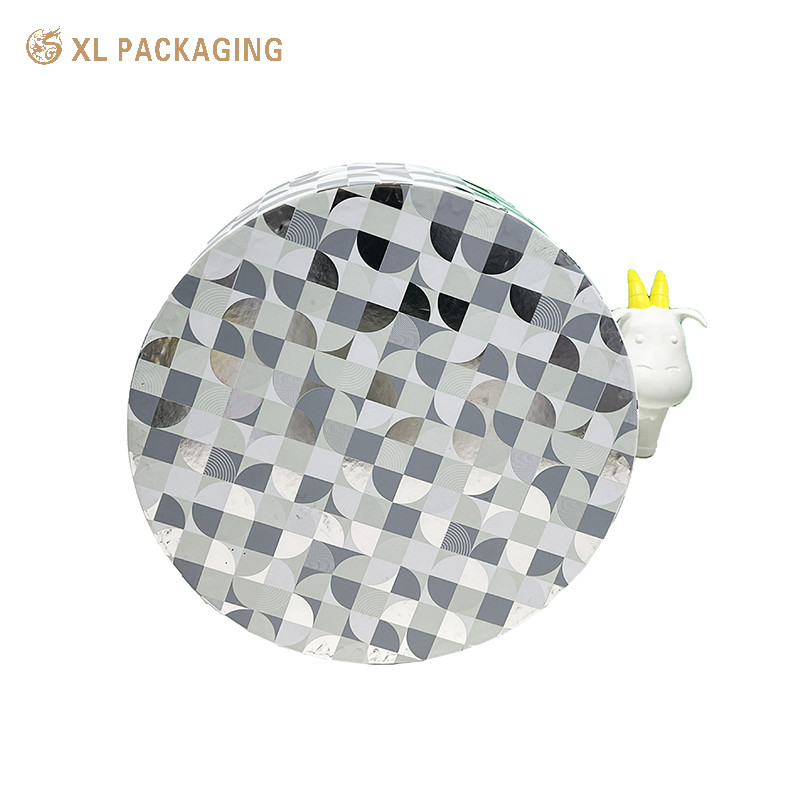 Customized Round 25 Advent Calendar Packaging Box For Gift Cosmetic Craft Cartoon Toy