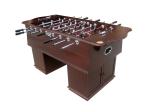 Wood Veneer Soccer Game Table Premier Foosball Table With Solid Steel Rods