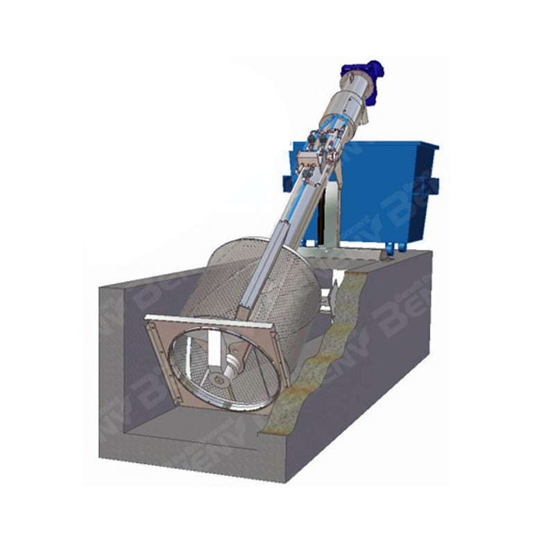 Stainless Steel Mechanical Fine Screen Solid Liquid Separating Auto Bar Screen