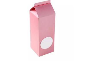 Wholesale JIAZI Pantone Printing Milk Shape Cosmetic Paper Packaging Bottle Packing Box from china suppliers
