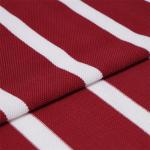 Soft Wear-Resistant Sweat-Absorbent Striped Knit Fabric For Polo Shirt