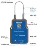 Warehouse Cargo Transport GPS Tracking Padlock