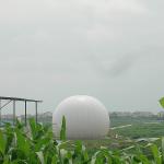 White Double Membrane Biogas Holder Balloon Corrosion Proof For Sludge Anaerobic