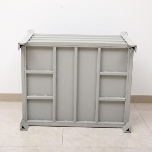 Wholesale Electrogalvanized 1500kg Cpacity Steel Q235 Folding Pallet Box from china suppliers