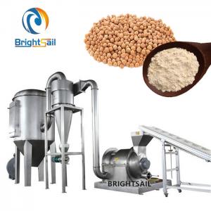 Wholesale Ss304 Food Grade Grain Mill Machine Besan Chickpea Hammer Mill 100-2000 Kg/H from china suppliers