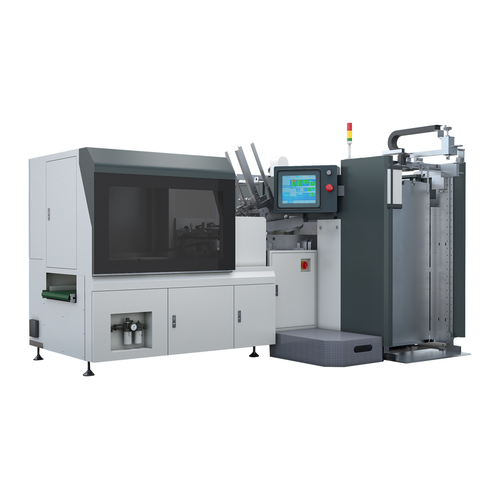 HX5000B Board Book Lay Flat Binding Machine Grayboard Inserting Book Pressing Short Run Production