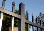 2400mm Width Galvanized Steel Spear Top Garrison Fence Panel/Steel Picket