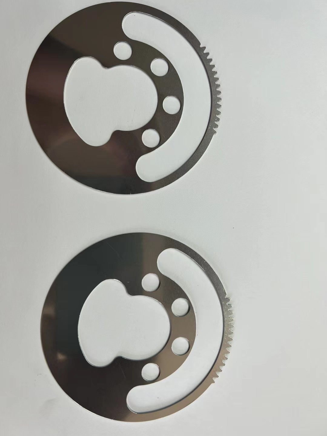 Precision Encoder Disc – Custom Slotted Sensor Plate with Fine Tooth Edge