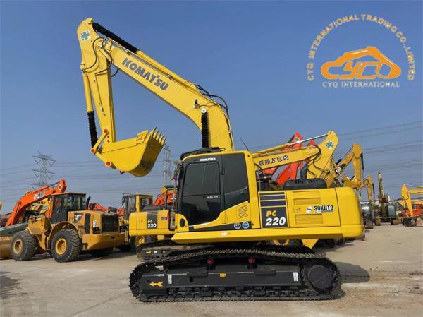 Excellent Condition Used Japan Excavator Komatsu PC220-8 Crawler Excavator PC200