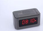 OEM Mini Bluetooth Speaker Alarm Clock Dustproof With FM Radio TF Card