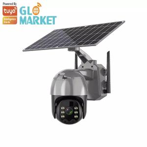 Wholesale Low Power Ptz Tuya Smart Camera Outdoor Waterproof Wifi 4G Solar Camera from china suppliers