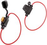 8 10 12 14 16 Awg 18 20 22 24 Gauge Mini Standard Maxi Inline Fuse Holder Fuse