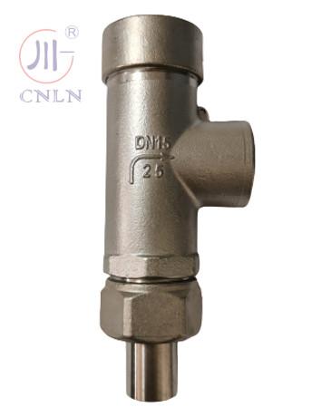 SS304/316 DN15 PN40 Cryogenic Low Lift Safety Valve For Tank / Skid / Container