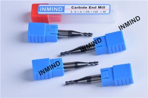 Wholesale 3*8*6D*50L*4F , 6mm shank , AlTiN Coating Square End Mill , 4 Flute , carbide tools , Strong Shank from china suppliers