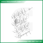 Cummins engine spare parts M11 L10 QSM11 ISM Support, Cam Fol Shaft 3895830