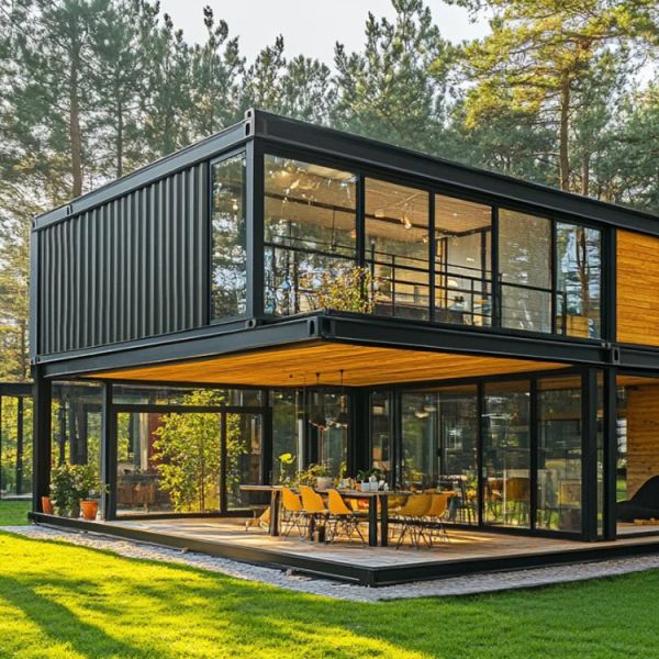 Functional Rooms Prefabricated Expandable Container House EPS Board