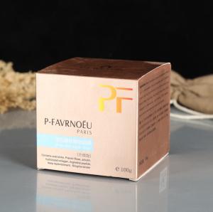 Wholesale C1S Paper Foldable Cardboard Box Gold Foil Mask Packing from china suppliers