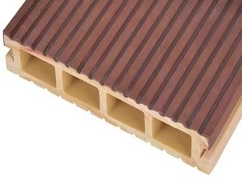 Plastic Flooring Co-extrusion Composite Decking Tile ISO EU Standard Co-extrusion