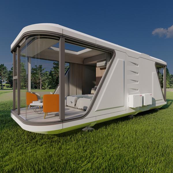 Space Capsule House Advanced Prefabricated Construction for Commercial