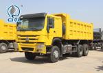 371hp 6*4 Sinotruk Mining Tipper Dump Truck , Customized 70 Ton Dump Truck