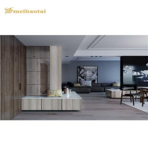Wholesale Imitation Wood Grain Stainless Laminate Sheets Decorate Wall Edge 1000mm Width from china suppliers