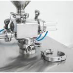 Semi Automatic Cosmetic Cream Bottle Filler Syringe Gel Sanitary Grade