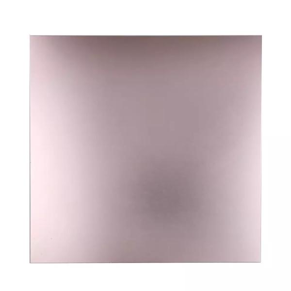 Rose Gold Anodized Texture Aluminium Metal Co2 Fiber Laser Engraving Name Plates