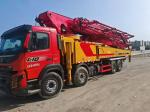 360° Rotation Used Concrete Pump Truck with Max Theoretical Pressure 12Mpa in