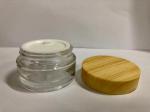 Glass Cosmetic Jar With Lids / Cosmetic Pots Cream Bottles / Cream Jar / Glass