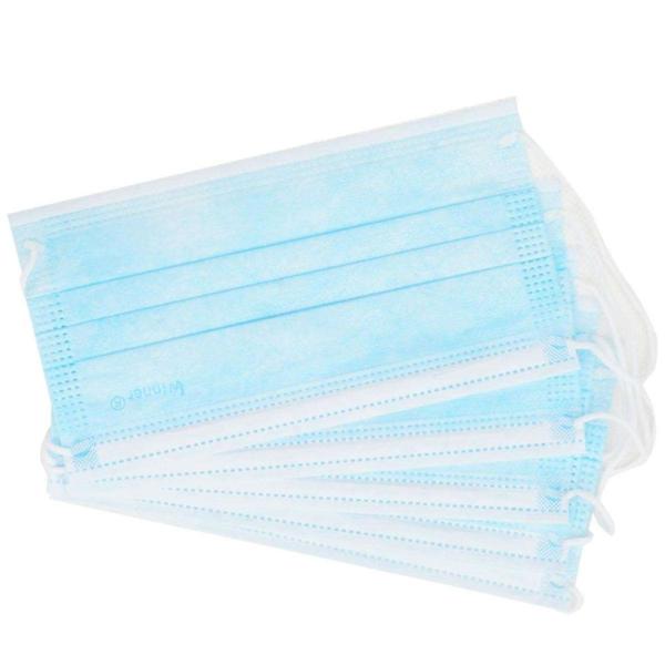 High Filtration Efficiency Disposable Earloop Face Mask 3 Ply Anti - Flu