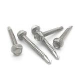 Hex Head Self Drilling Screw Anti Corrosion Sharp Point Screws Grade 10.9