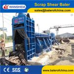 WANSHIDA Hydraulic Scrap Metal Shear Baler for Waste Car Bodies Light Scrap