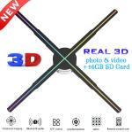 AC100-240V 50/60Hz 3D Hologram Billboard Proyector 3D Hologram Ventilador De