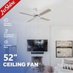 Ceiling Fan Light without Light for Home/Hotel/Office Designing in Modern Style