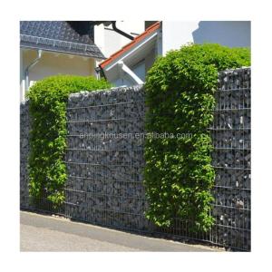Wholesale Gabion Wall Construction with PVC Coated Gabion Wire Mesh Baskets Aperture 100*100*50 from china suppliers