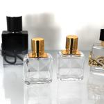 High Grade Glass Perfume Bottle 30ml Square Glass Bottle Transparent Perfume