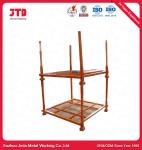 1 Ton Warehouse Metal Racks Disassemble 900mm Square Shape