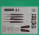 Ambient lights RGB carbon fiber Radium carving + saddle fiber for Porsche Macan