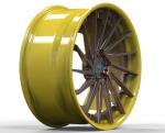Toyota Matt Bronze Two Piece Forged Wheels Multi Spoke Step Lip Concave Wheels