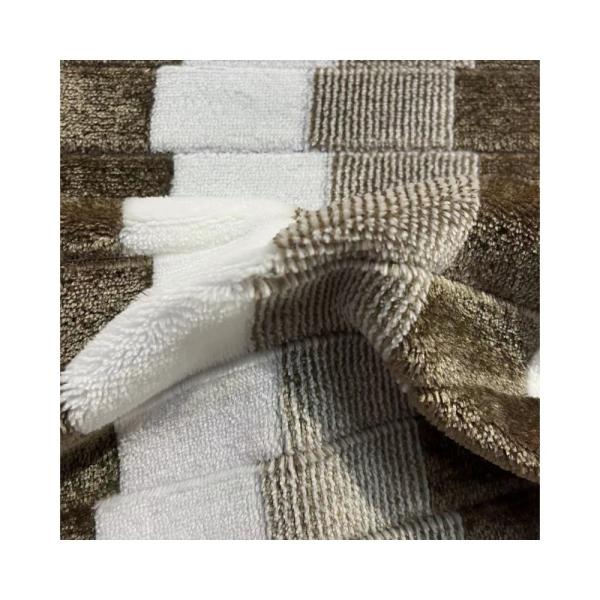 Knitted Jacquard Polyester Fleece Fabric The Ultimate Choice for Fashionable