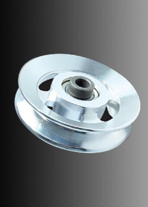 RDAP-23 Red Home Gym Pulley Wheels Alloy Metal Material For Commercial Clubs