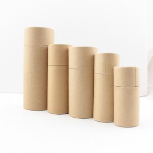 Wholesale Kraft Paper Tube Packaging , Food Grade Cardboard Cylinder Container For Tea from china suppliers