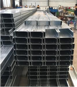 Wholesale Speed 15-20m/Min PLC Control Purlin Machine High Accurate from china suppliers