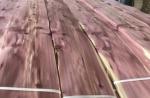 Aromatic Red Cedar Natural Wood Veneer Thickness 50C For Furniture Wardrobes