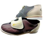 OEM Customized Mens Bowling Sports Shoes Anti Slip Sole White Color Picture